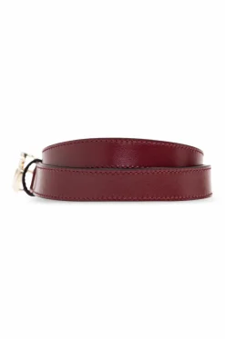 Gucci BORDO Skórzany pasek