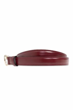 Gucci BORDO Skórzany pasek