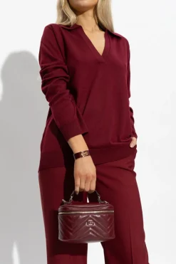 Gucci BORDO Torba do ręki