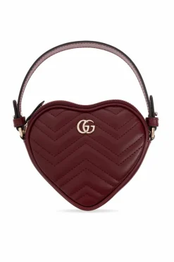 Gucci BORDO Torba do ręki `GG Marmont Mini`