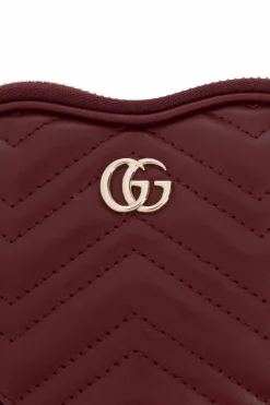 Gucci BORDO Torba do ręki `GG Marmont Mini`