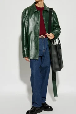 Gucci BORDO Wełniany sweter