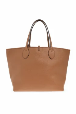 Gucci BRĄZOWY Dwustronna torba `Totissima Large` typu `shopper`