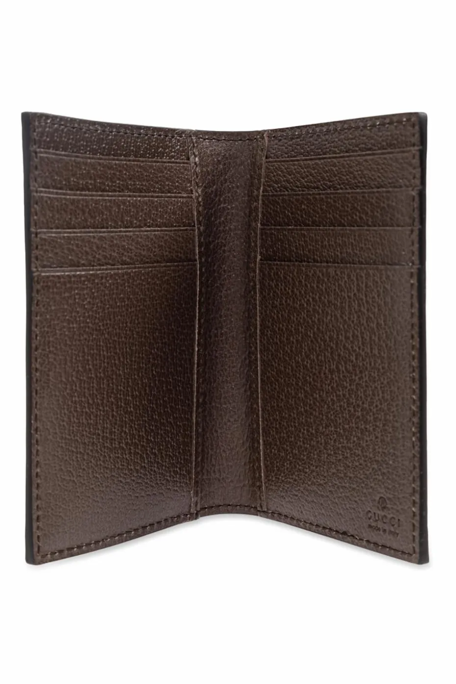 Gucci BRĄZOWY Etui na karty `Ophidia`