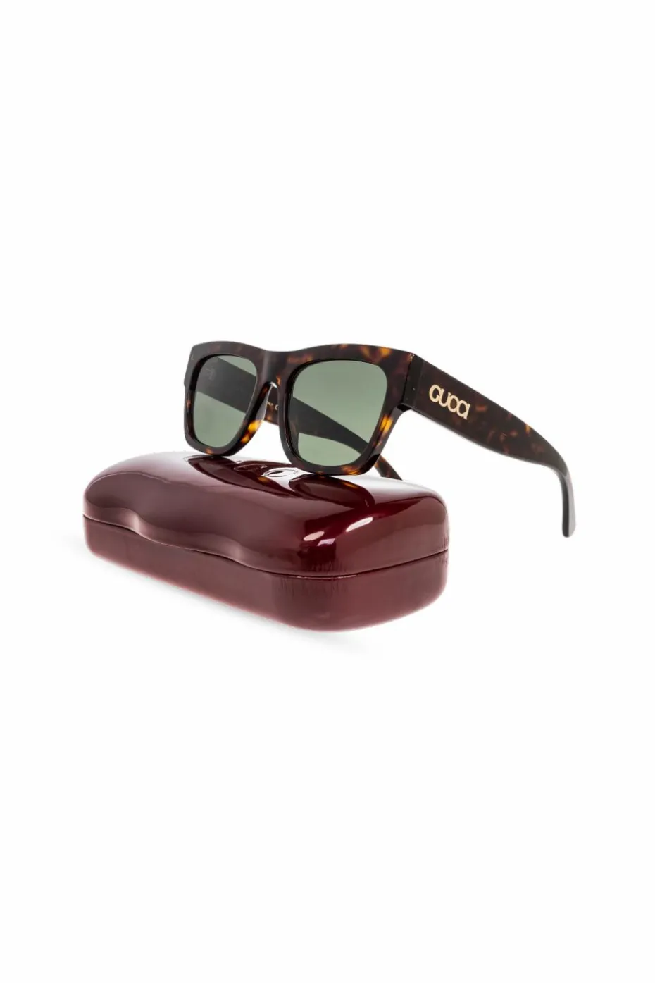 Gucci BRĄZOWY Okulary przeciwsłoneczne