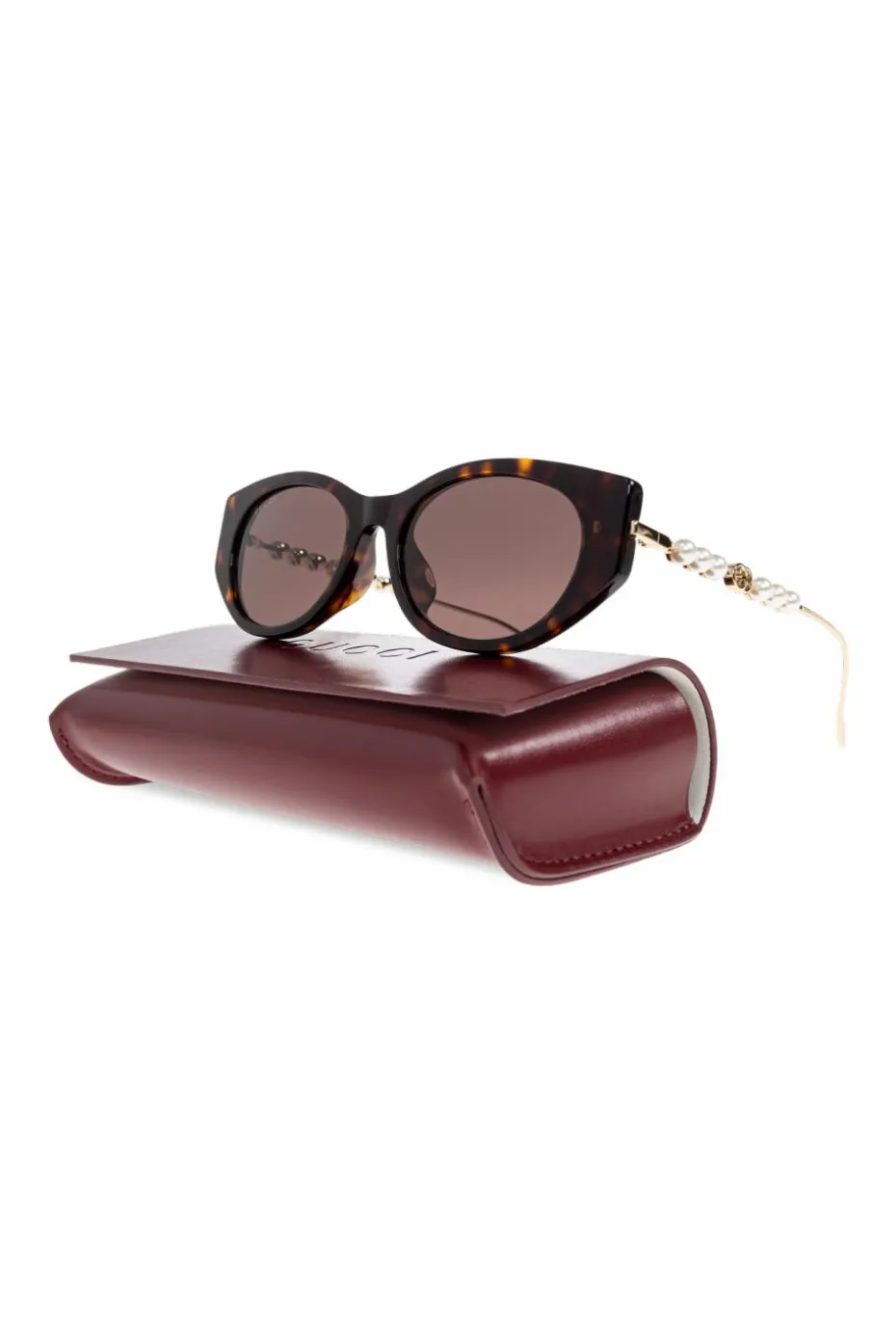 Gucci BRĄZOWY Okulary przeciwsłoneczne