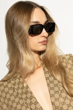 Gucci BRĄZOWY Okulary przeciwsłoneczne