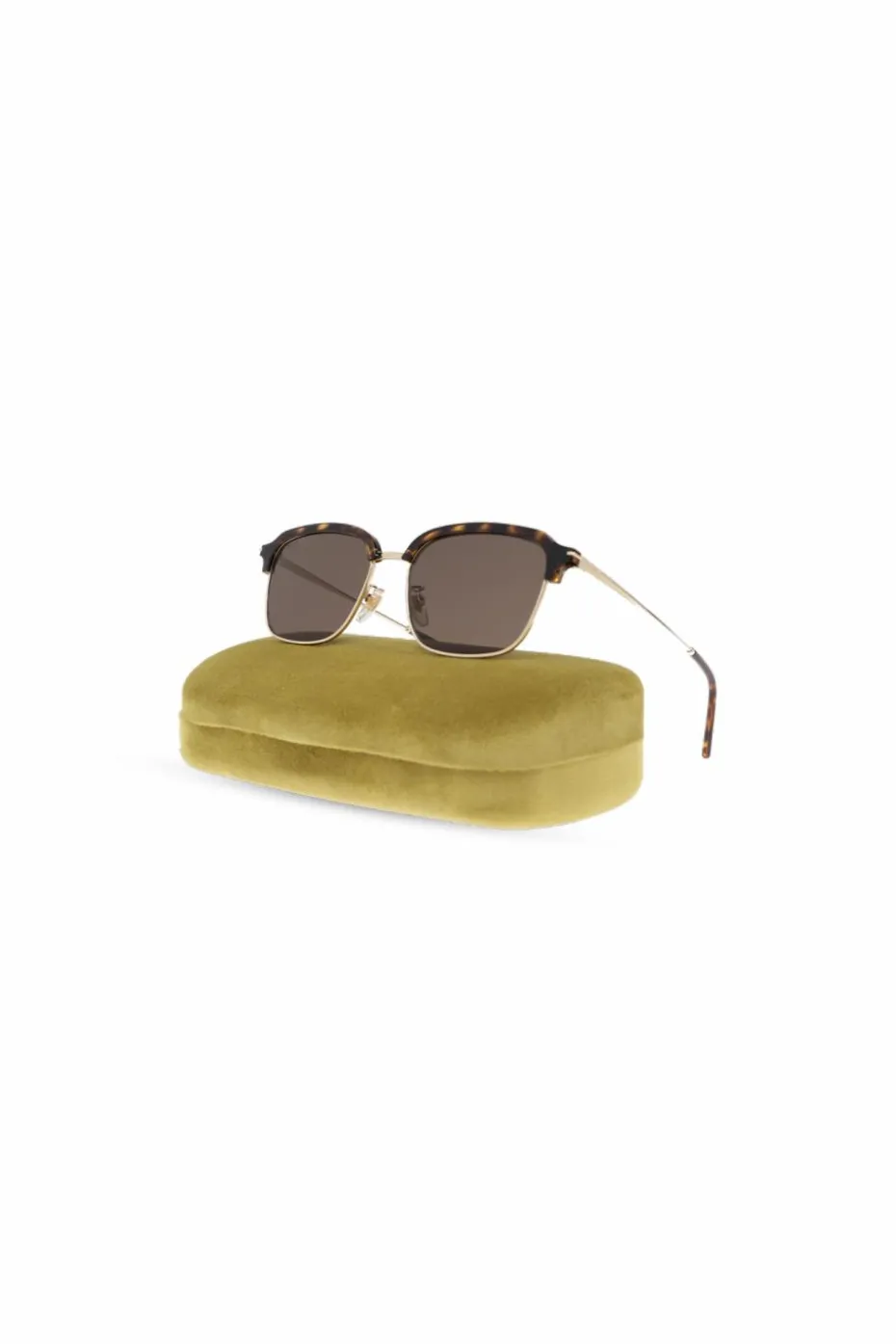Gucci BRĄZOWY Okulary przeciwsłoneczne