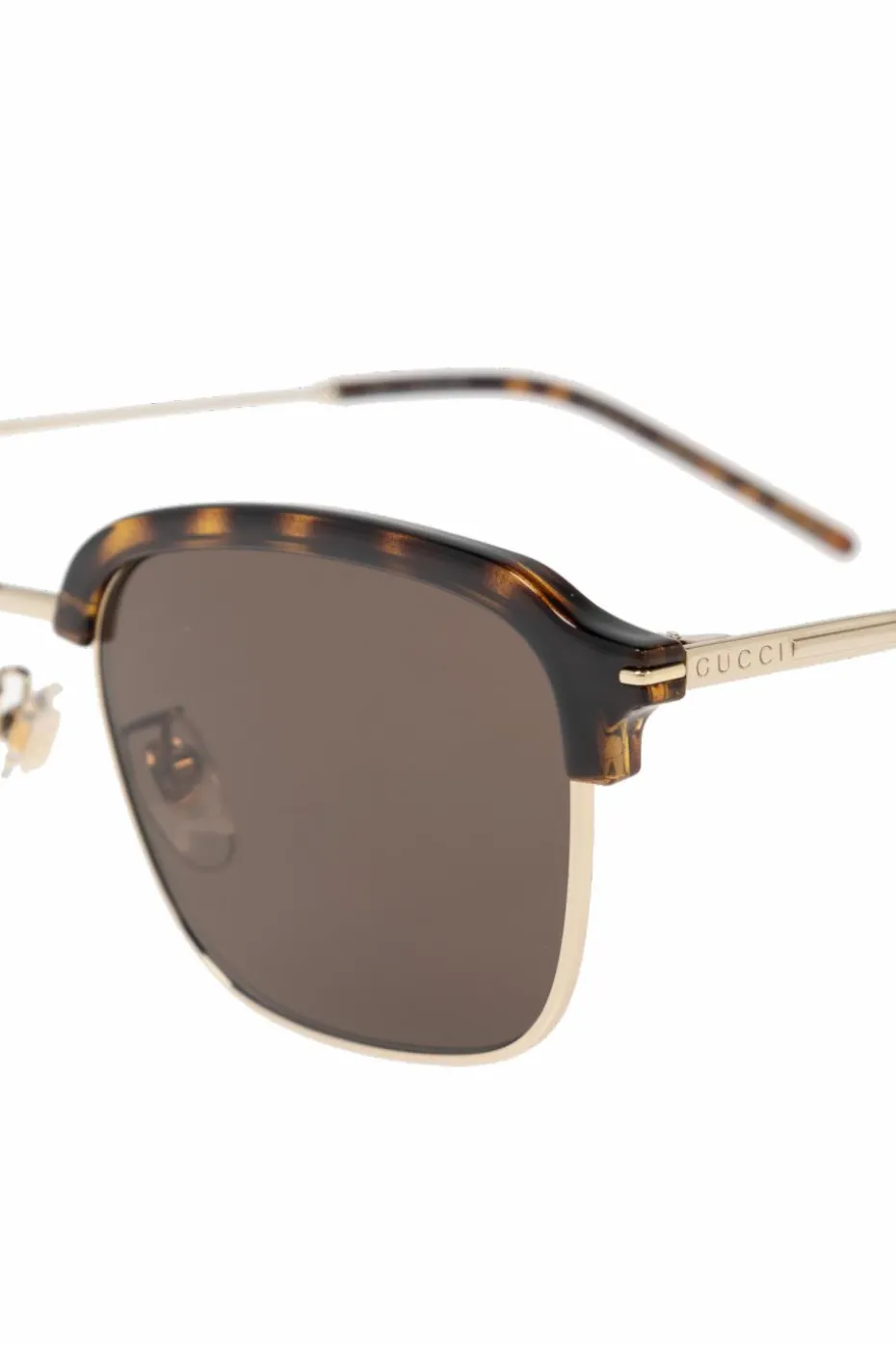 Gucci BRĄZOWY Okulary przeciwsłoneczne