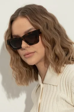 Gucci BRĄZOWY Okulary przeciwsłoneczne