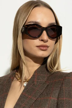Gucci BRĄZOWY Okulary przeciwsłoneczne