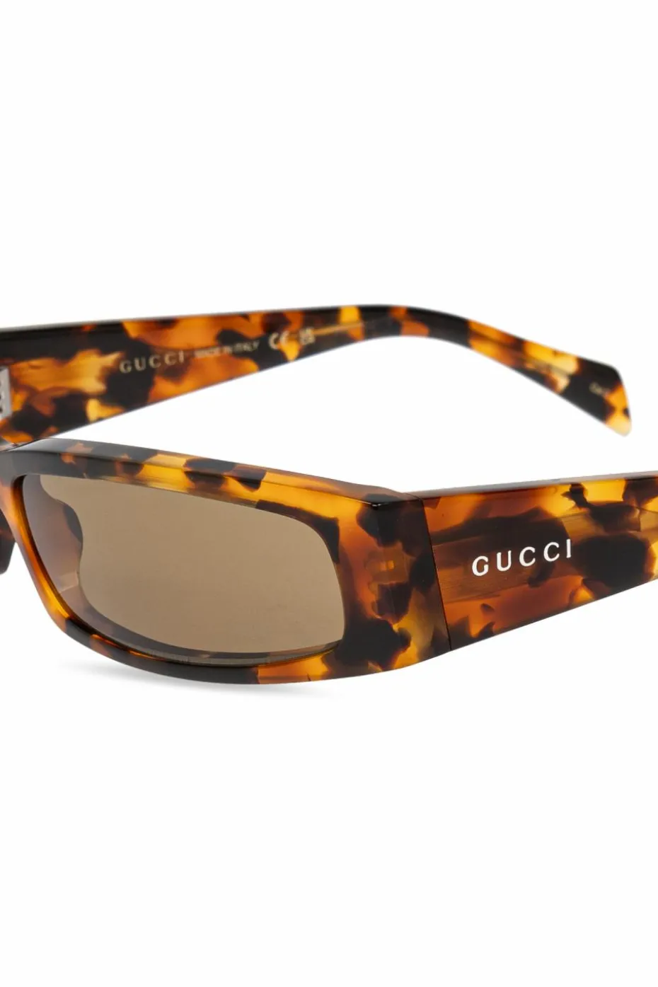 Gucci BRĄZOWY Okulary przeciwsłoneczne