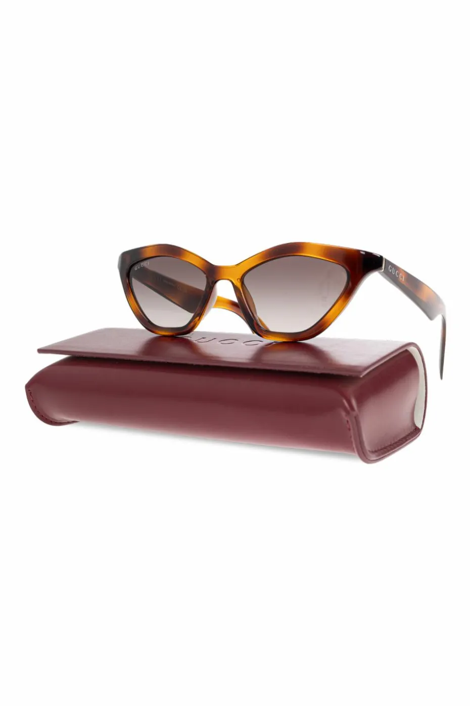 Gucci BRĄZOWY Okulary przeciwsłoneczne