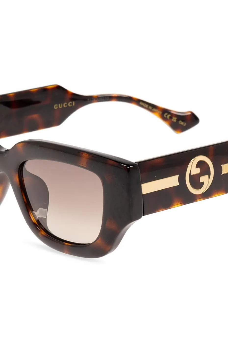 Gucci BRĄZOWY Okulary przeciwsłoneczne