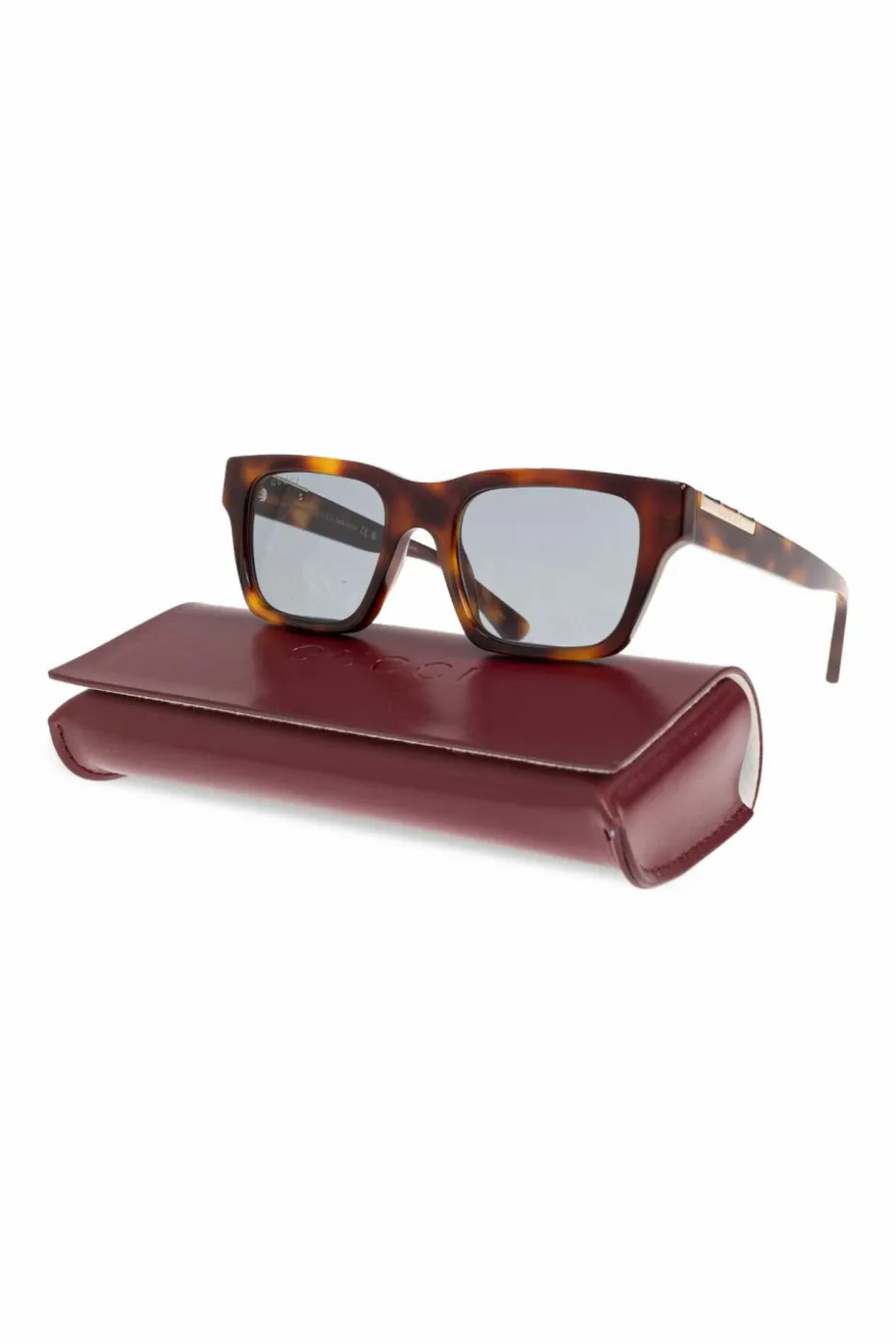 Gucci BRĄZOWY Okulary przeciwsłoneczne