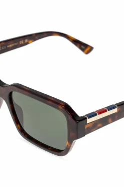 Gucci BRĄZOWY Okulary przeciwsłoneczne
