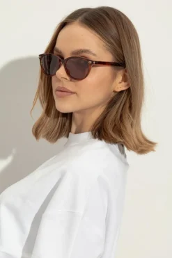 Gucci BRĄZOWY Okulary przeciwsłoneczne