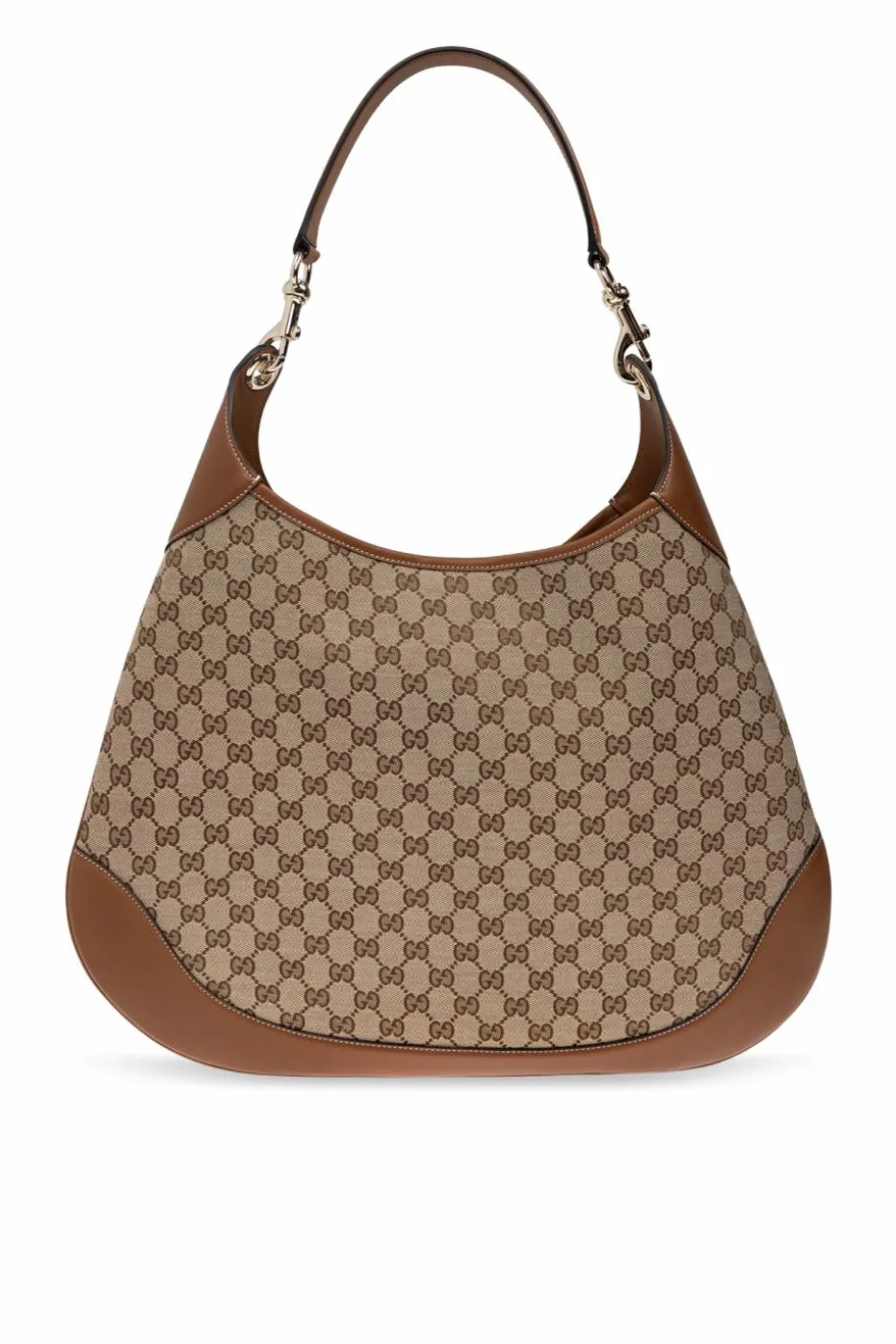 Gucci BRĄZOWY Torba typu shopper `Gucci B Medium`