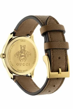 Gucci BRĄZOWY Zegarek ‘G-Timeless’