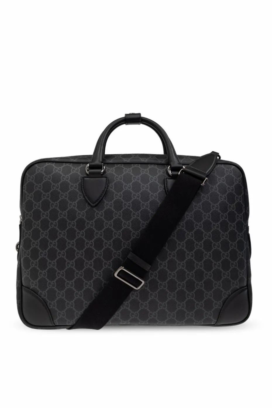 Gucci CZARNY Aktówka z monogramem