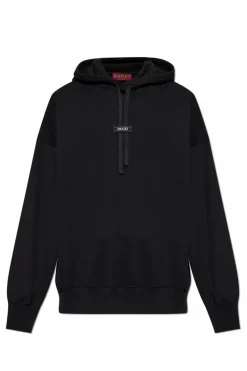 Gucci CZARNY Bluza z kapturem