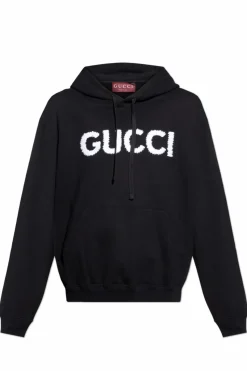 Gucci CZARNY Bluza z logo