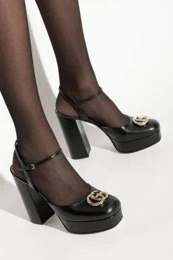 Gucci CZARNY Buty na platformie