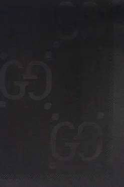 Gucci CZARNY Chusta z logo