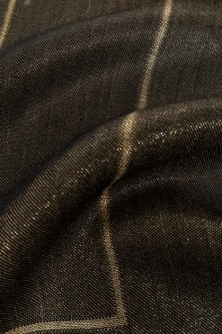 Gucci CZARNY Chusta z lureksową nicią