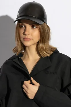 Gucci CZARNY Czapka z daszkiem