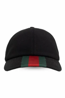 Gucci CZARNY Czapka z daszkiem