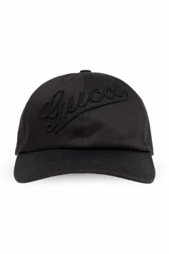 Gucci CZARNY Czapka z daszkiem