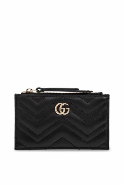 Gucci CZARNY Etui na klucze