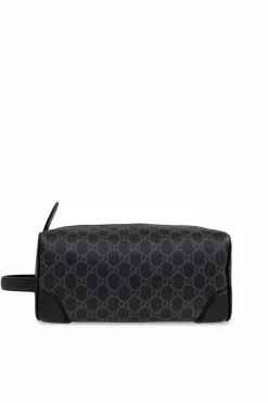 Gucci CZARNY Kosmetyczka `GG Emblem Medium`