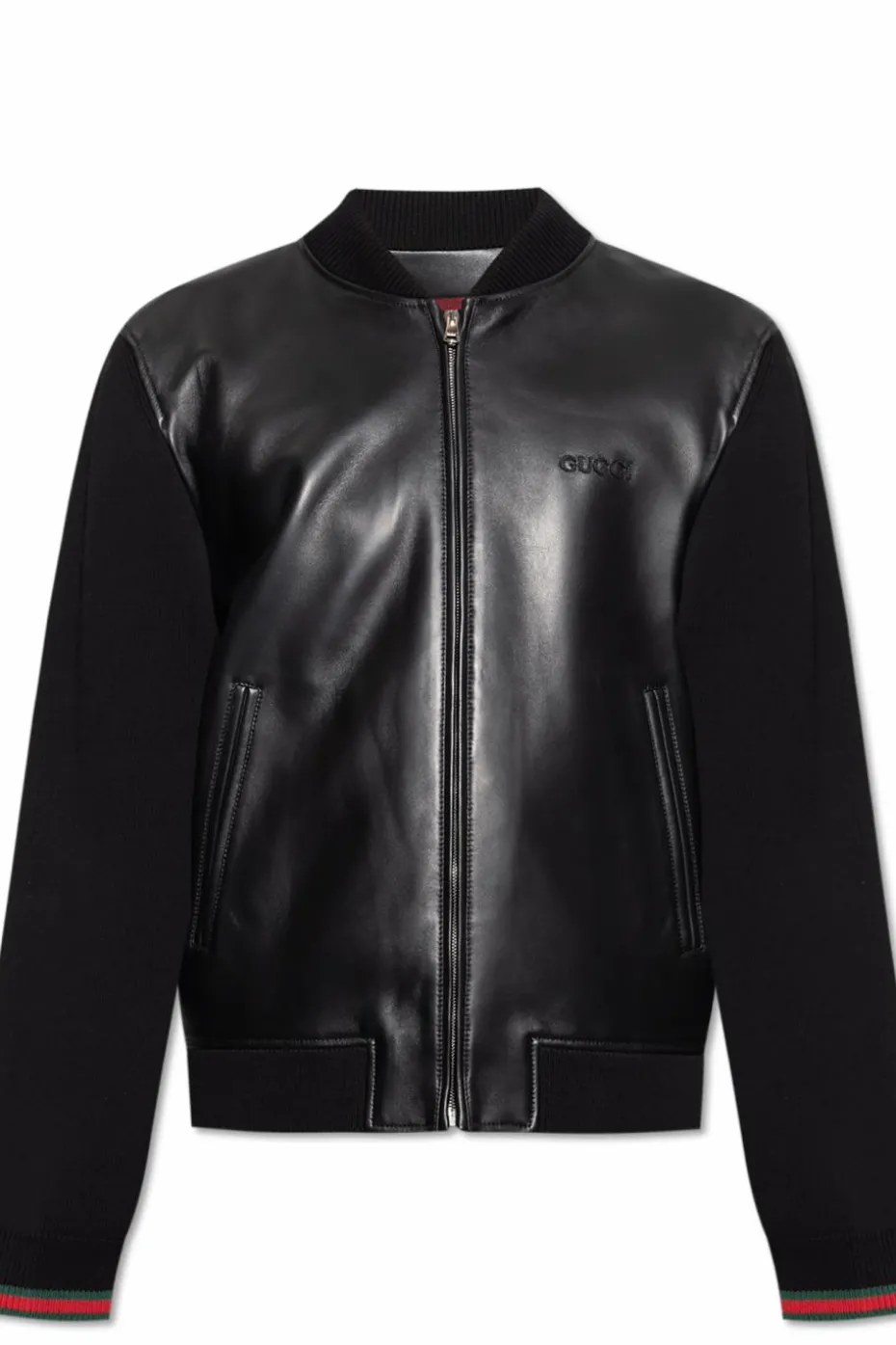 Gucci CZARNY Kurka z wyszytym logo