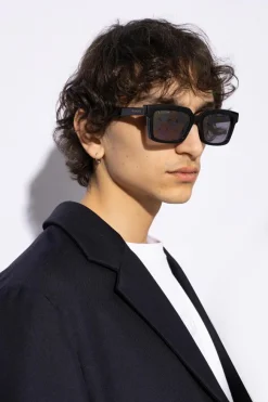 Gucci CZARNY Okulary korekcyjne z nakładką przeciwsłoneczną