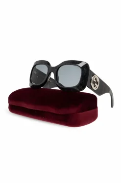 Gucci CZARNY Okulary przeciwsłoneczne