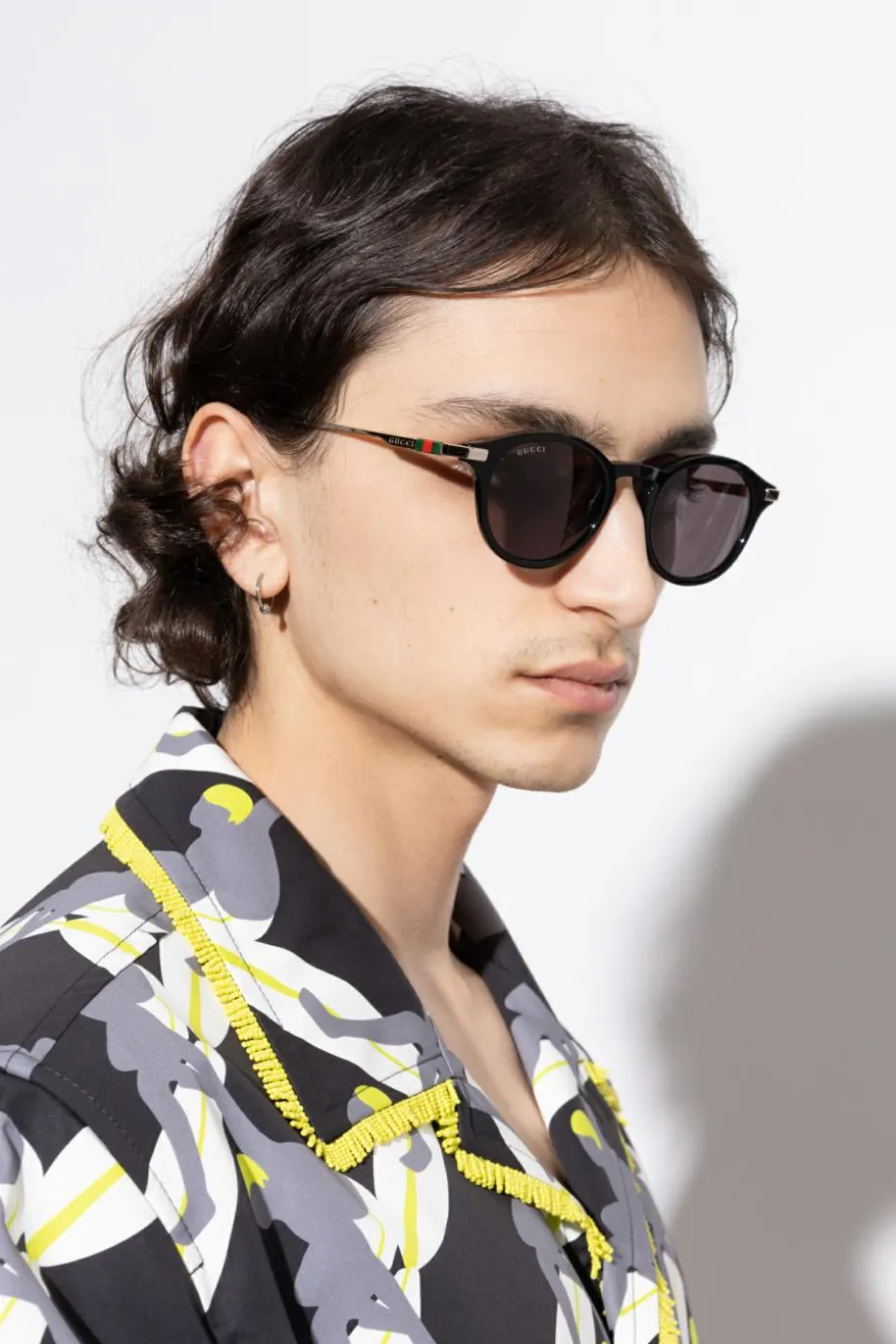 Gucci CZARNY Okulary przeciwsłoneczne