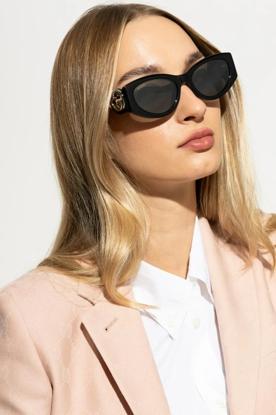 Gucci CZARNY Okulary przeciwsłoneczne