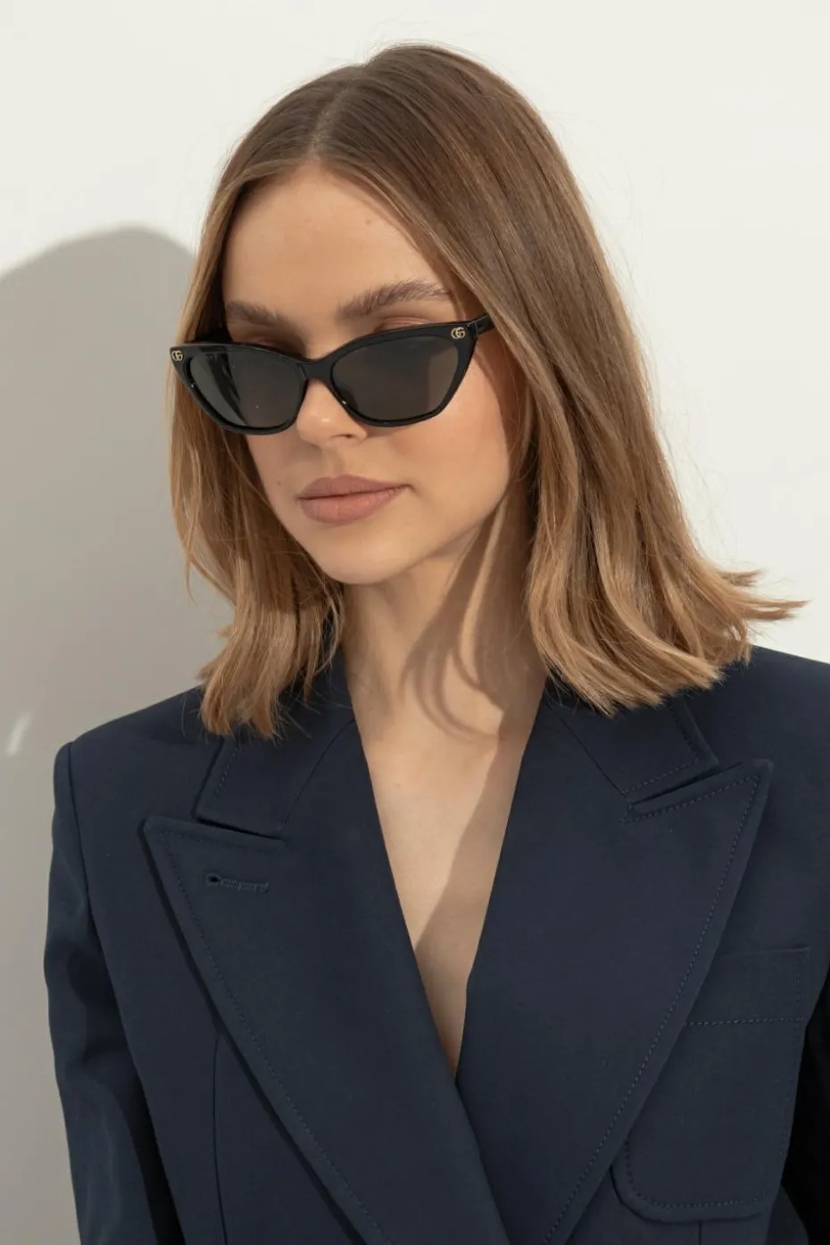 Gucci CZARNY Okulary przeciwsłoneczne
