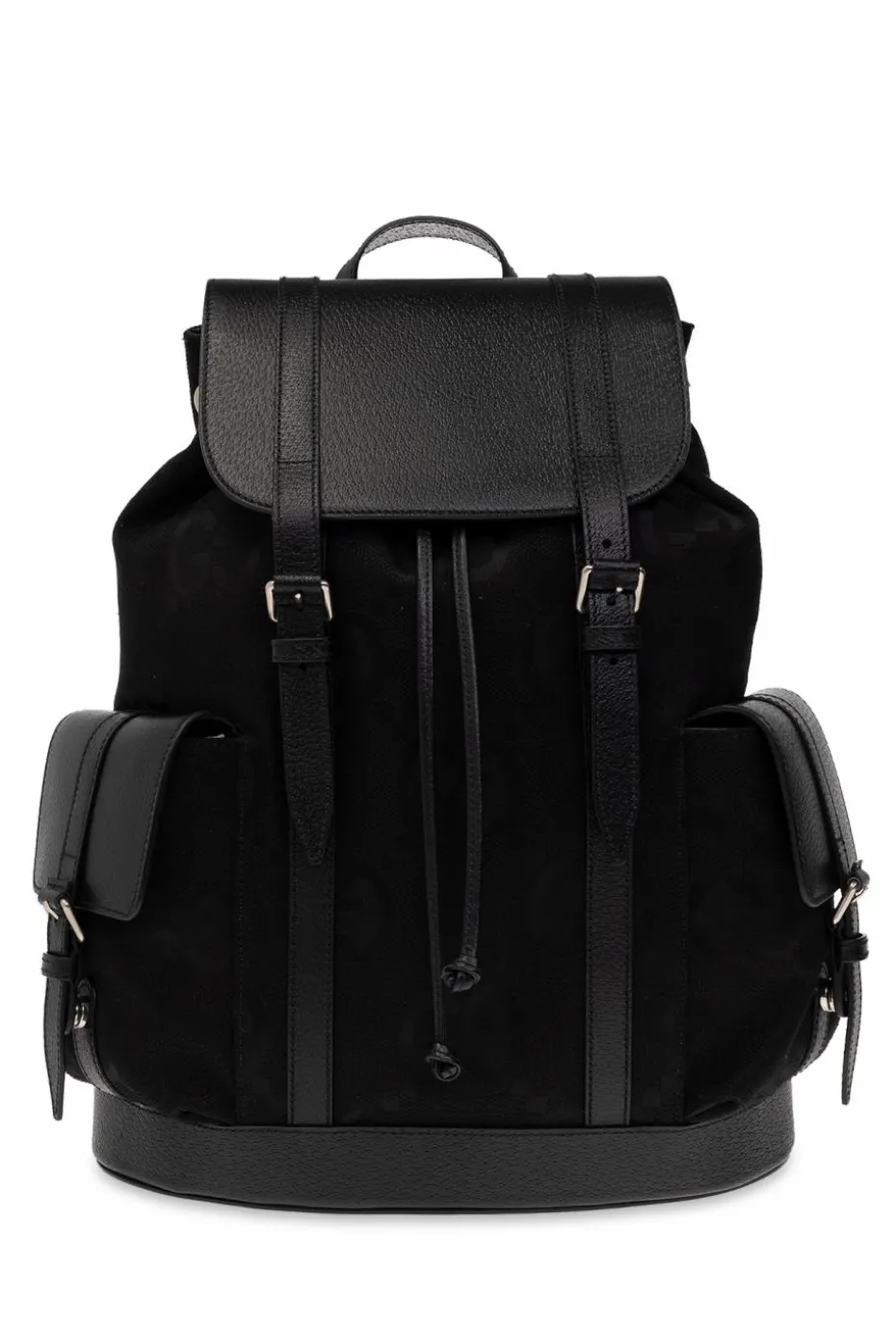 Gucci CZARNY Plecak z monogramem