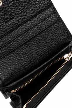 Gucci CZARNY Portfel z monogramem