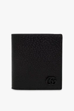 Gucci CZARNY Składany portfel