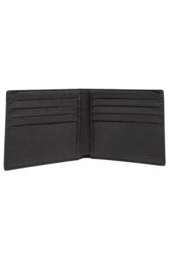 Gucci CZARNY Skórzany portfel