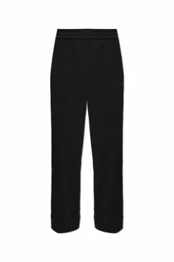 Gucci CZARNY Spodnie z lampasami