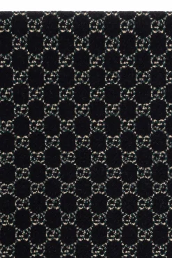 Gucci CZARNY Szal z monogramem