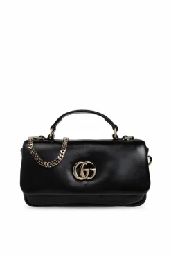 Gucci CZARNY Torba do ręki GG Milano Small`