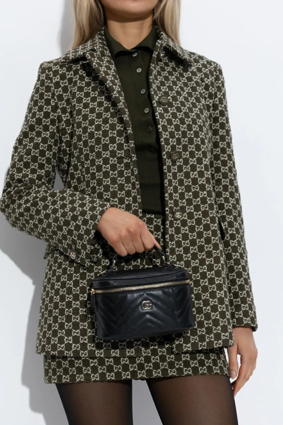 Gucci CZARNY Torba do ręki