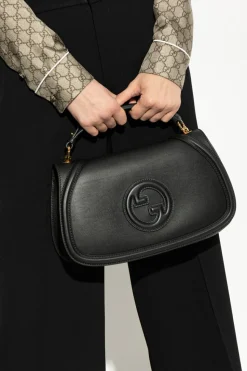 Gucci CZARNY Torba do ręki `Blondie Medium`