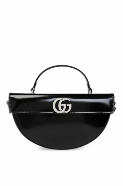 Gucci CZARNY Torba do ręki `Half-Moon Small`